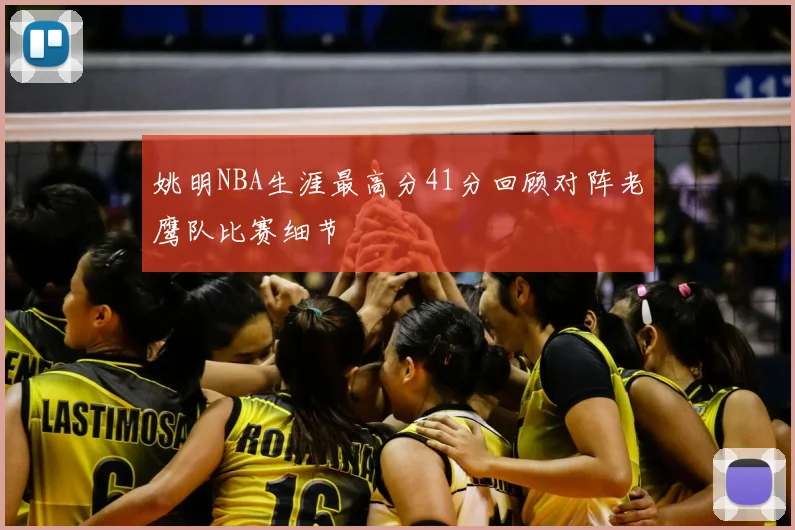 姚明NBA生涯最高分41分回顾对阵老鹰队比赛细节