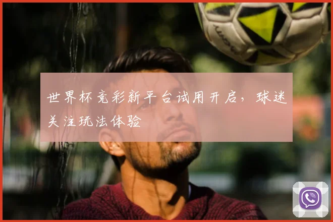 世界杯竞彩新平台试用开启,球迷关注玩法体验