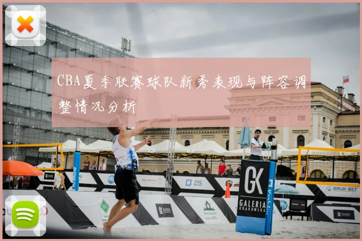 CBA夏季联赛球队新秀表现与阵容调整情况分析