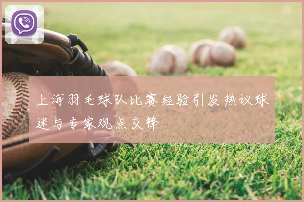 上海羽毛球队比赛经验引发热议球迷与专家观点交锋